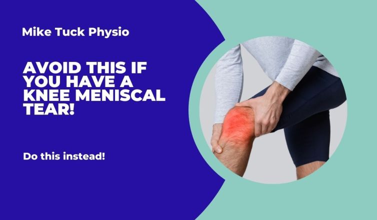 Avoid these 8 things if you have a knee meniscal tear and become pain free!