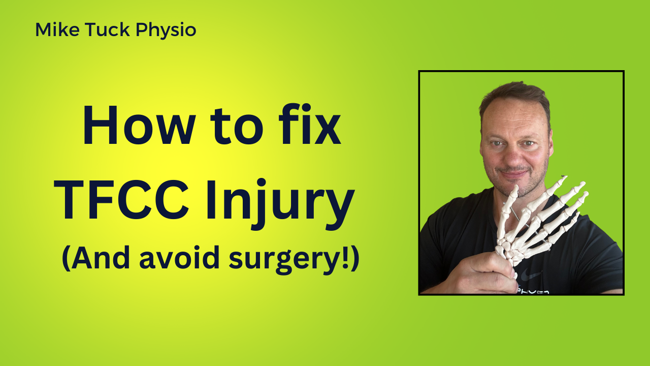 TFCC - Heal Your Injury And Avoid Surgery!