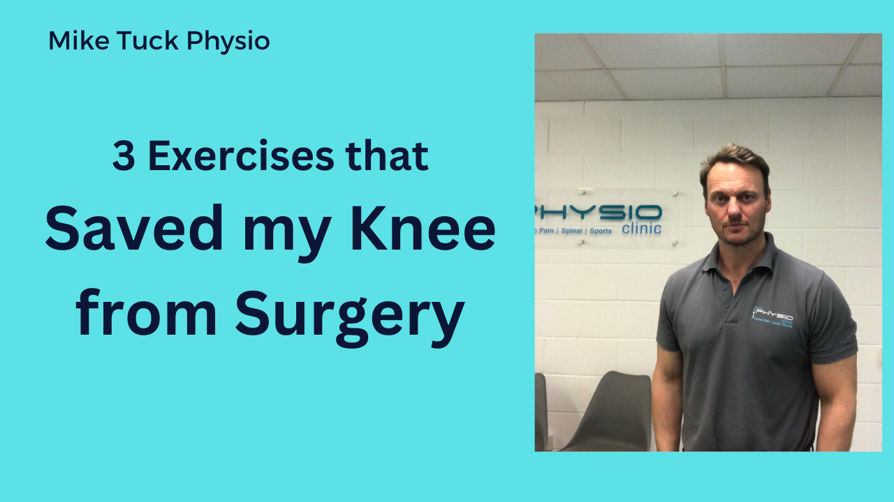 3 Exercises that Saved my Knee from Surgery - MT Physio